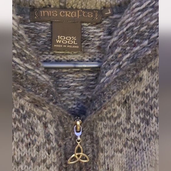 Inis Crafts Ireland long cardigan - Picture 8 of 15